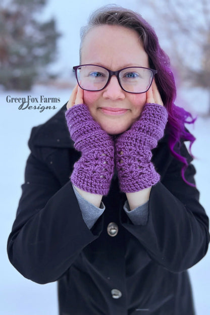 Elixir Fingerless Gloves (Crochet)