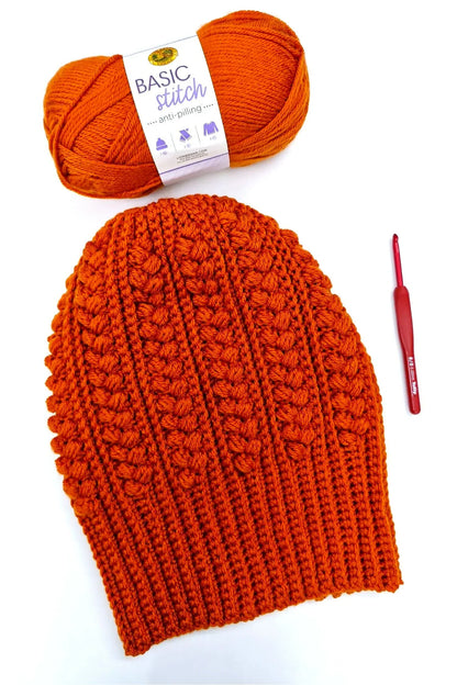 Rustwood Beanie (Crochet)