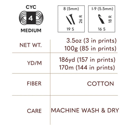 Lion Brand® Pima Cotton Yarn