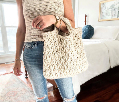 The Marlowe Crochet Tote (Crochet)