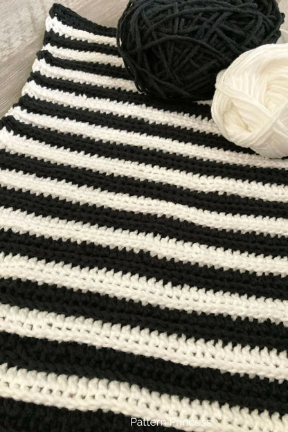 Ribbed Knit Look Cowl (Crochet)