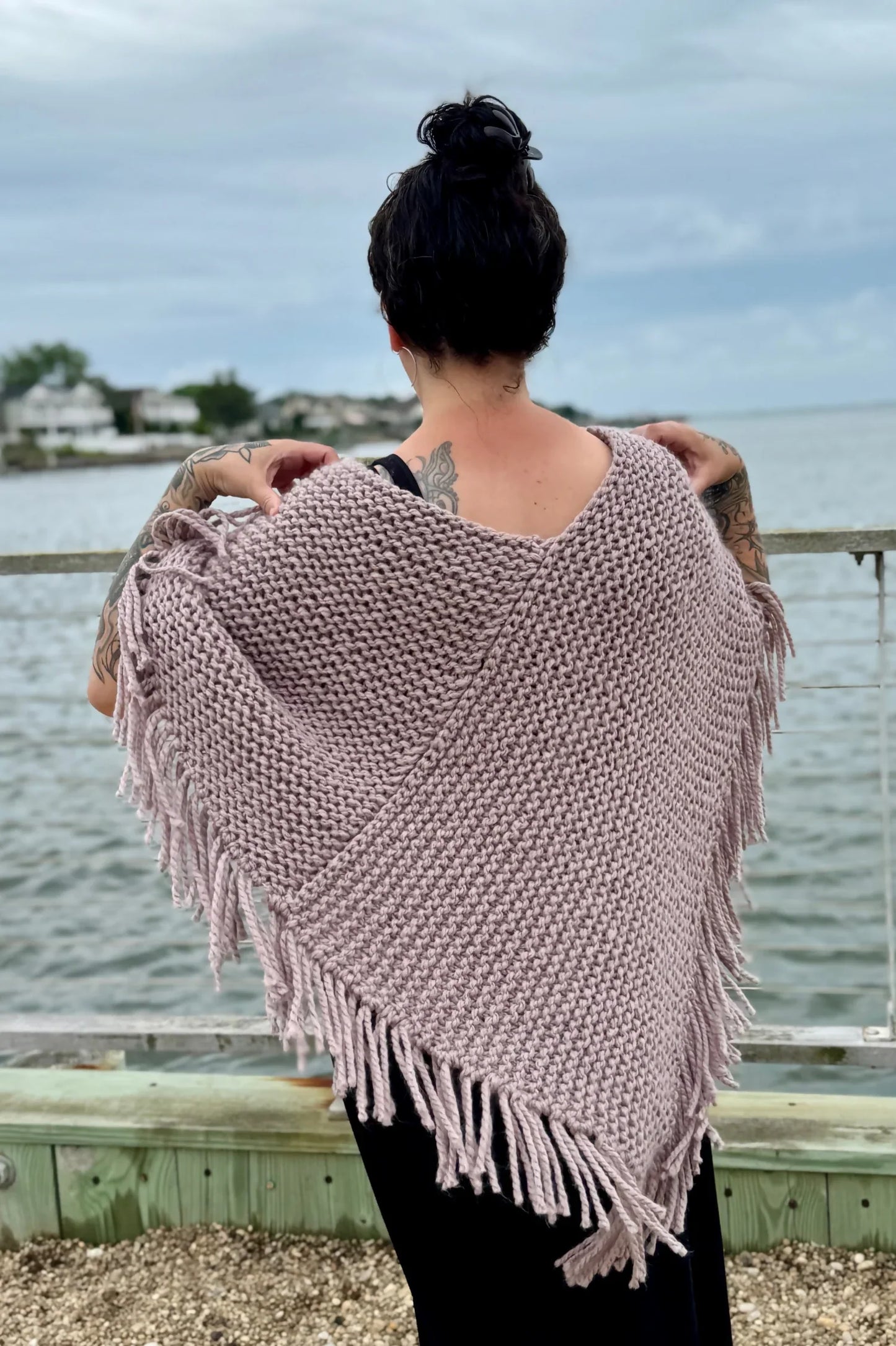 The Niami Poncho (Knit)