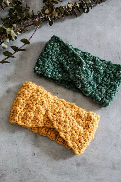 Twisted Headband (Crochet)