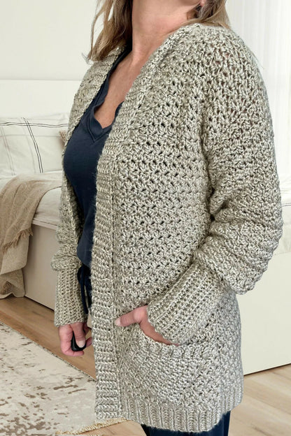 Wrenley Oversized Cardi (Crochet)
