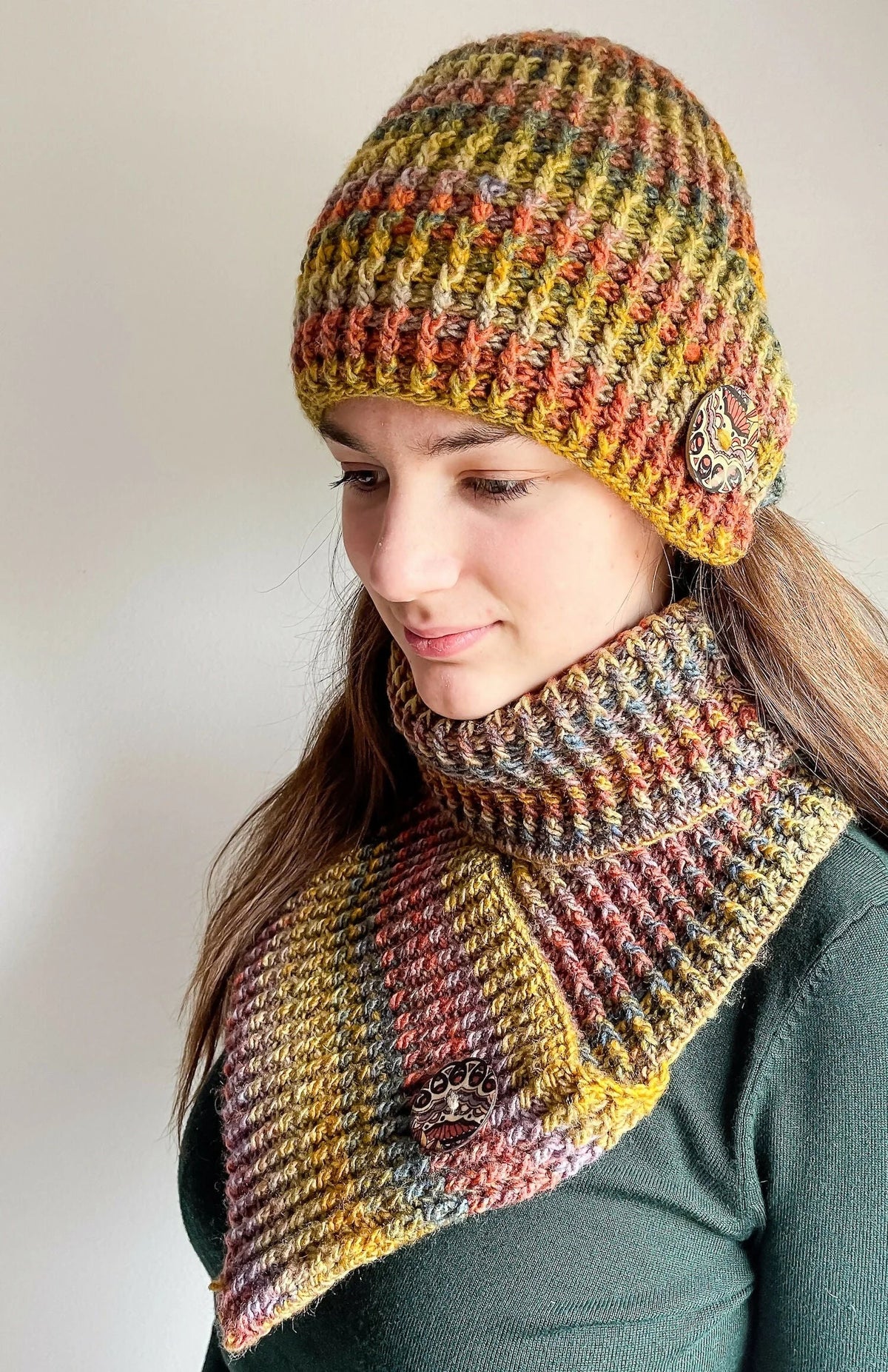 Sassy Autumn Scarf (Crochet)