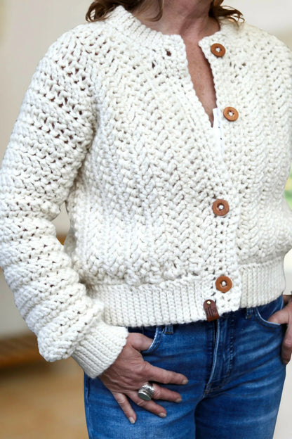 Bomber Sweater (Crochet)