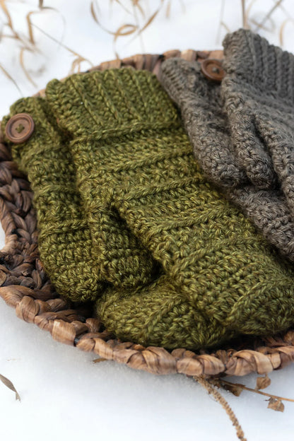 Wanderlust Mittens (Crochet)