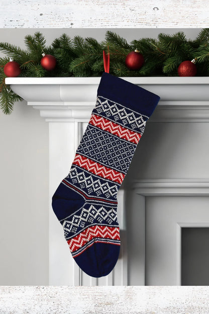 Fair Isle Stocking (Knit)