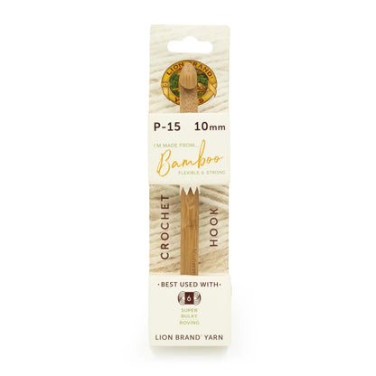 Lion Brand® Bamboo Crochet Hooks (Sizes G to P)
