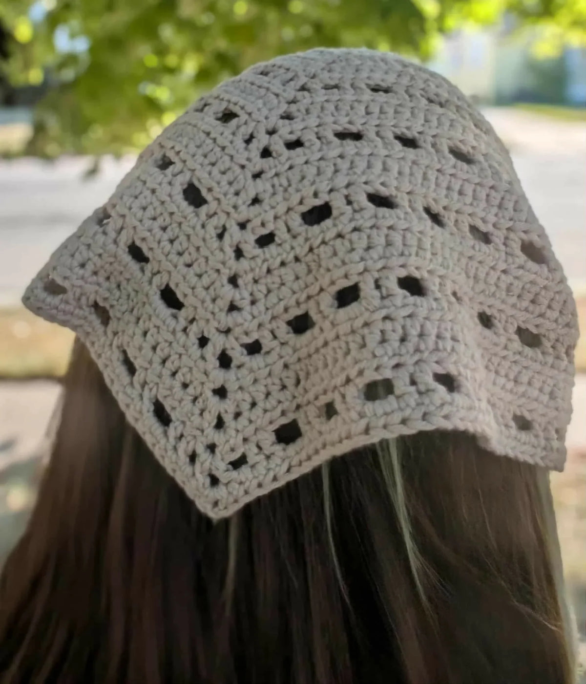 Desert Rose Bandana (Crochet)