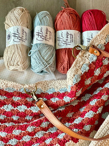 Summer Pop Crochet Tote (Crochet)