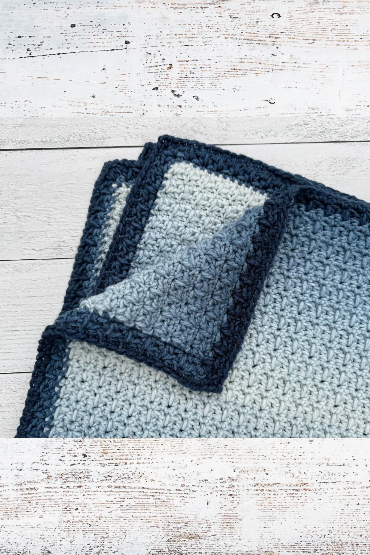 Mixed Cluster Stitch Blanket (Crochet)