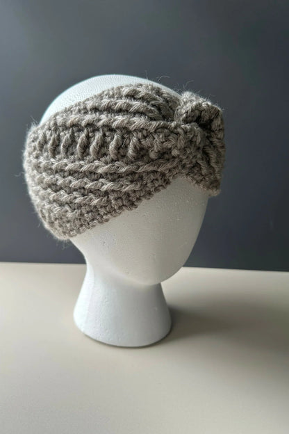 Crossline Headband (Crochet)