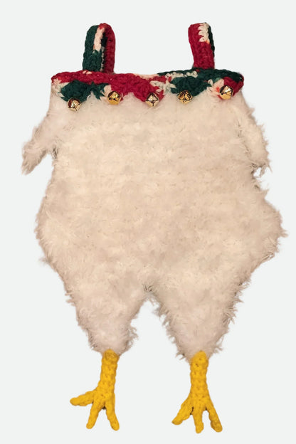 Chicken Christmas Stocking (Crochet)