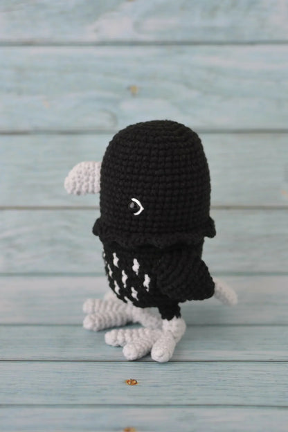 Kieran the Raven (Crochet)