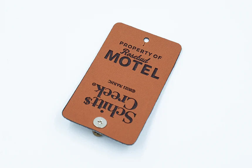Schitt’s Creek Garment Tag - Property of Rosebud Motel