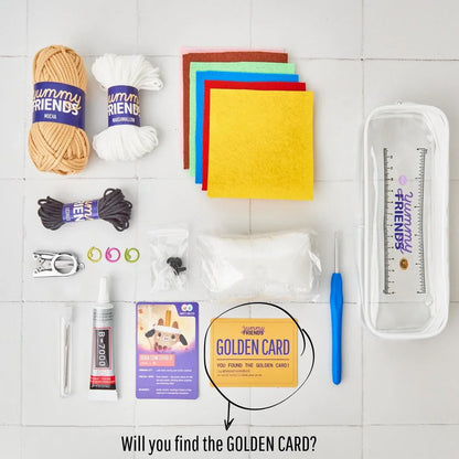 Yummy Friends Crochet Kit