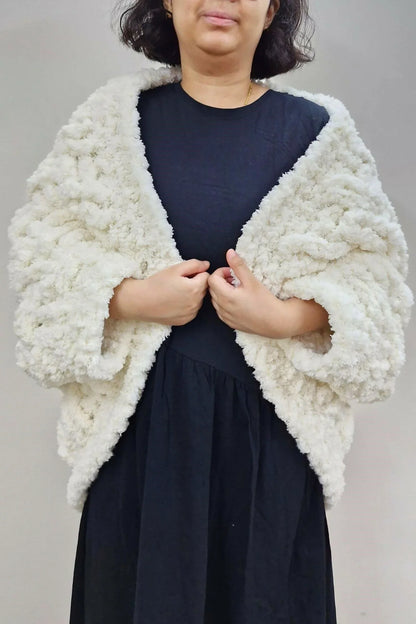 Polar Hug Shrug (Crochet)