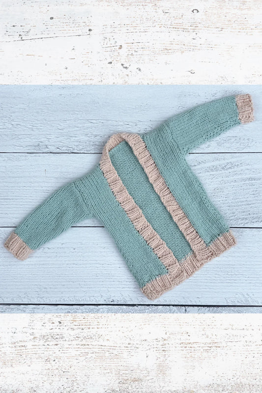 Simple Baby Cardigan (Knit)