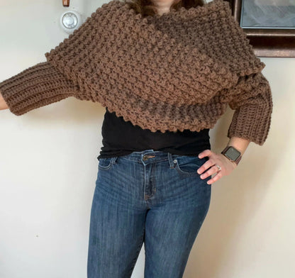 The Celaena Sweater Scarf (Crochet)