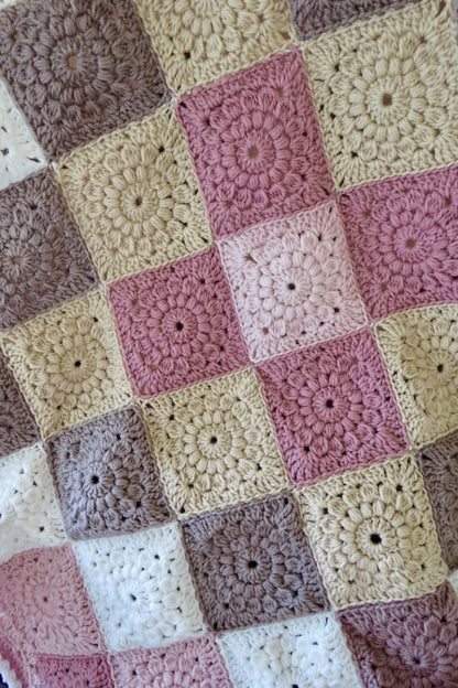 Wrapped in Sunbursts Mandala Baby Blanket (Crochet)