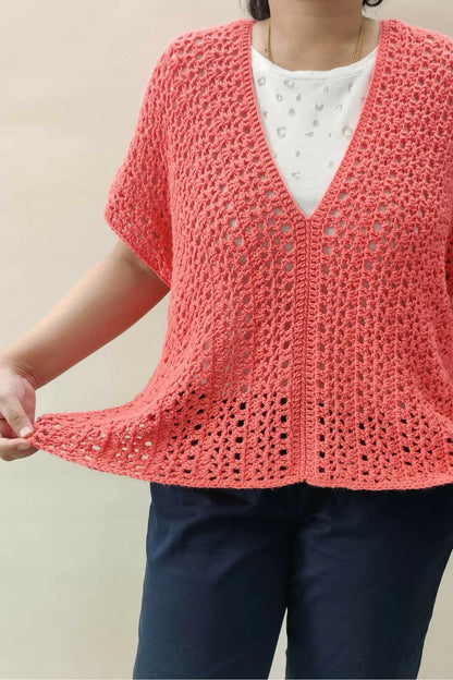 Lila Vest Top (Crochet)