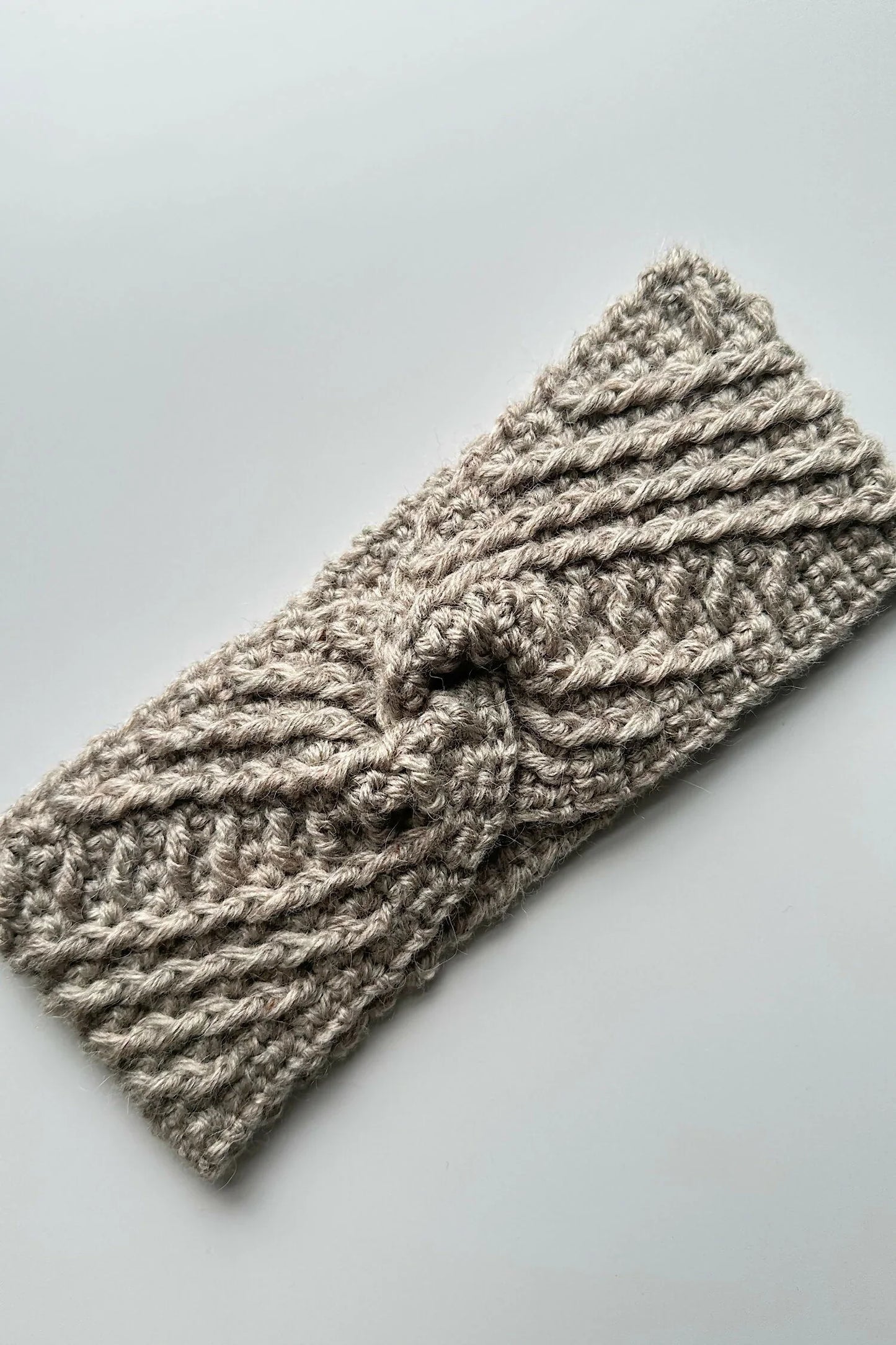 Crossline Headband (Crochet)