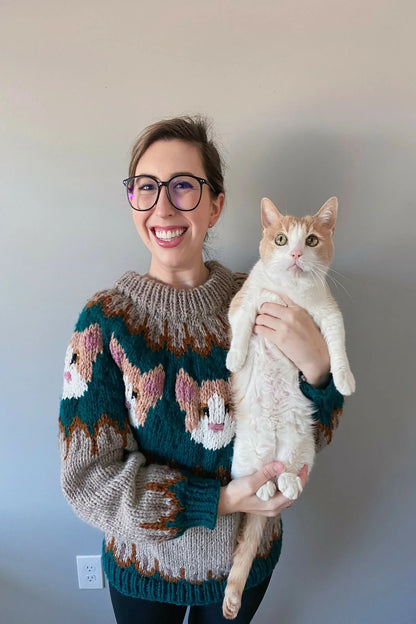 Kitty Cat Sweater (Knit)