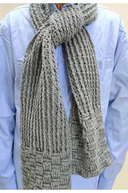 Urban Weave Scarf (Crochet)