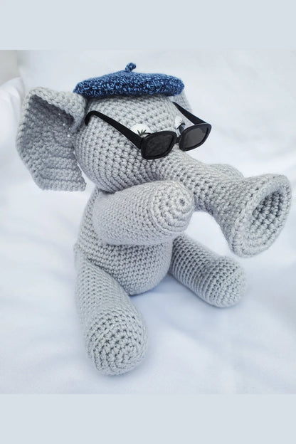 Miles the Jazzy Elephant Amigurumi (Crochet)