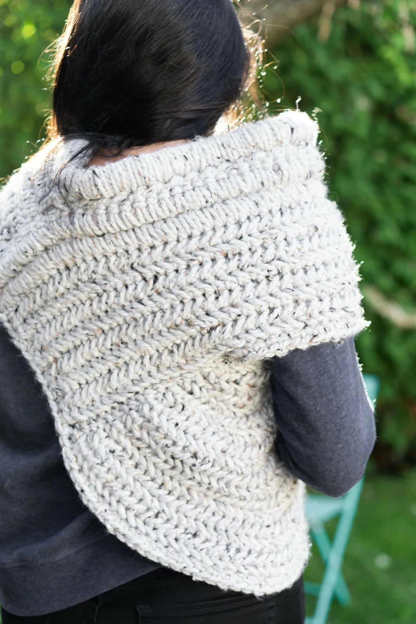 The Asymmetric Cowl (Crochet)