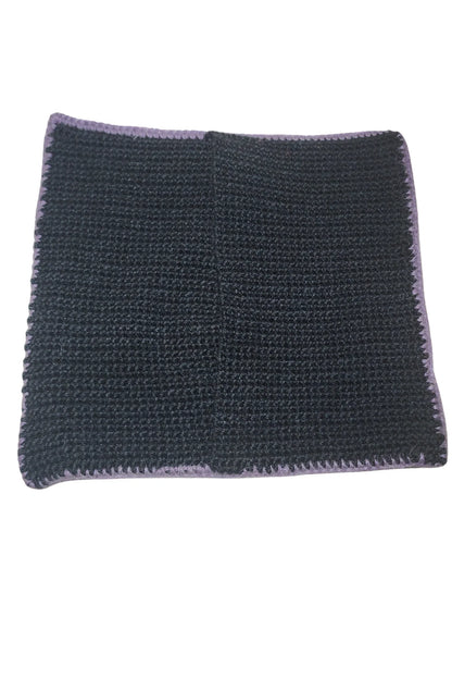 Cat on Full Moon Pillow Sham (Crochet)