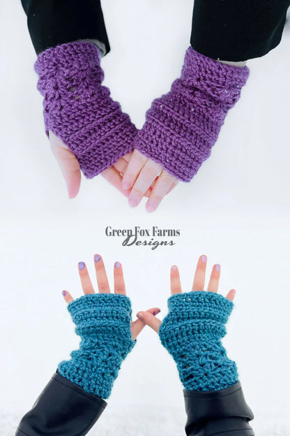 Elixir Fingerless Gloves (Crochet)