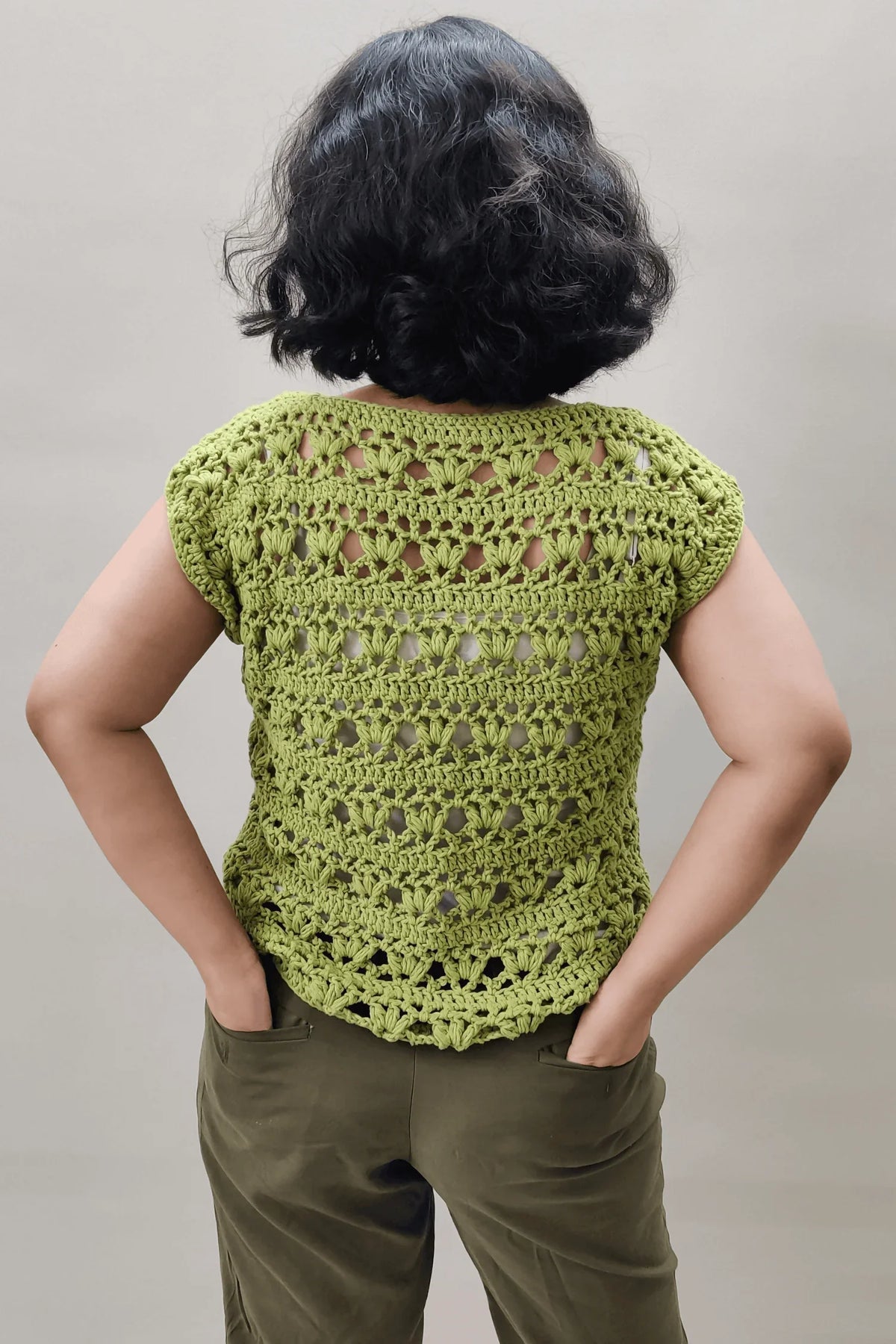 Petal Blossom Top (Crochet)