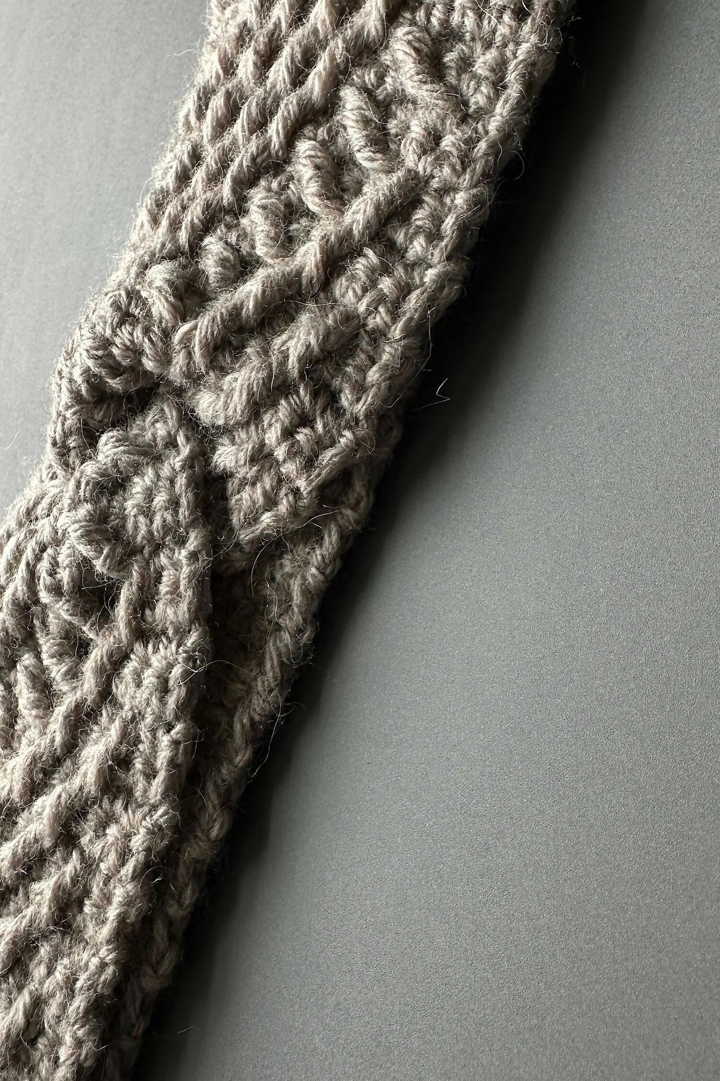 Crossline Headband (Crochet)