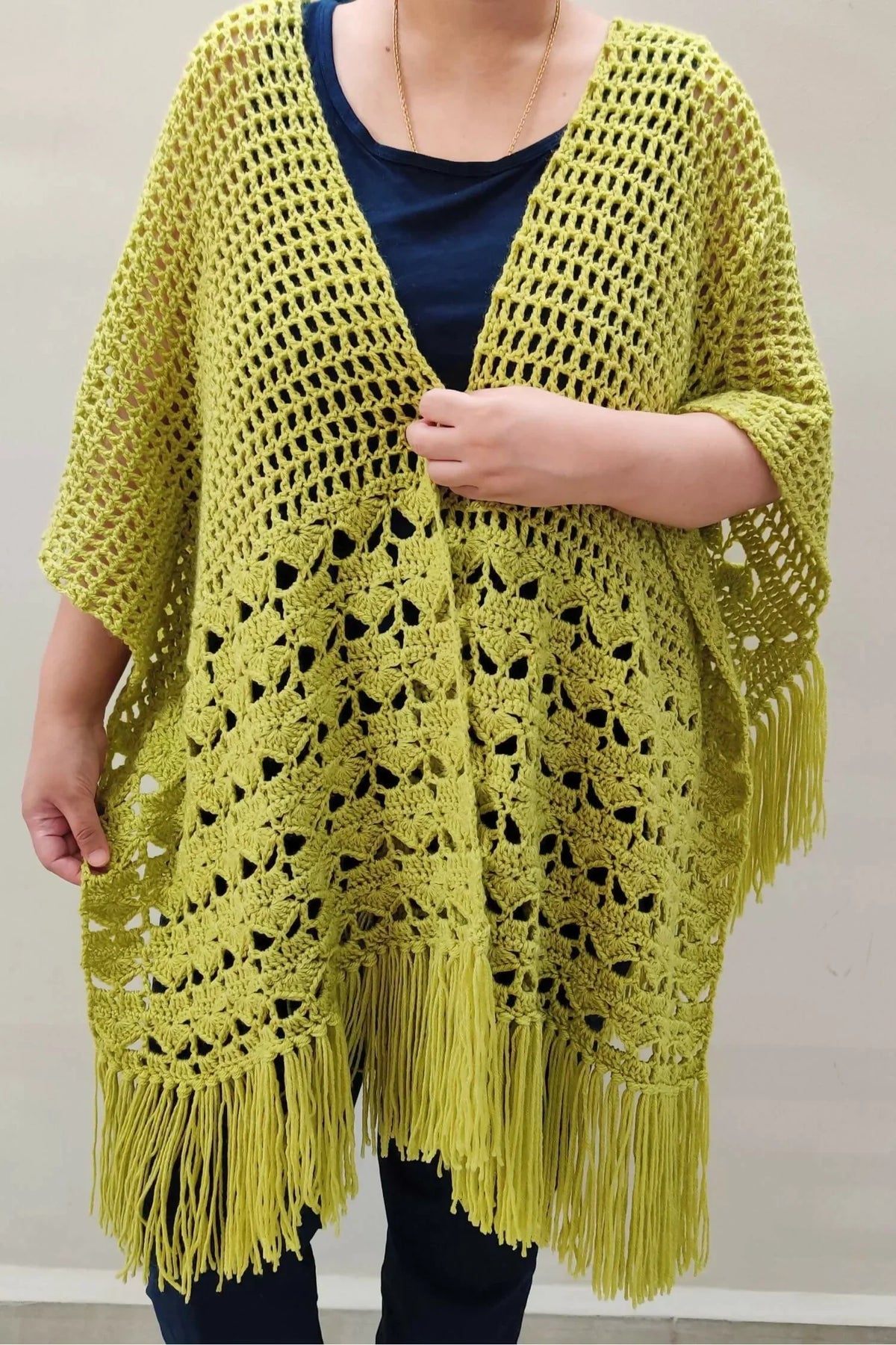 Serendipity Poncho Shawl (Crochet)