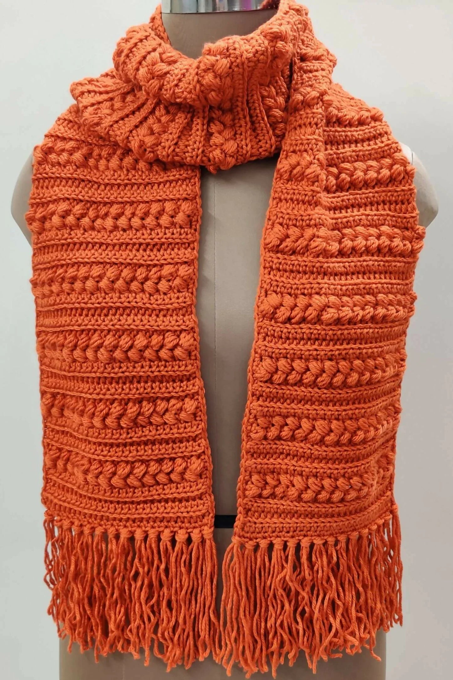 Puff Love Scarf (Crochet)