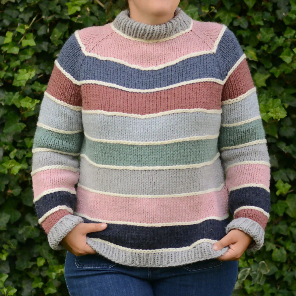Color Divide Sweater (Knit)