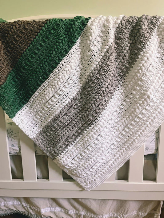 The Tona Baby Blanket (Crochet)