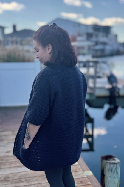 Goose Island Cardigan (Crochet)
