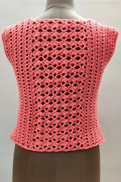 Crochet Peachy Beachy Top (Crochet)