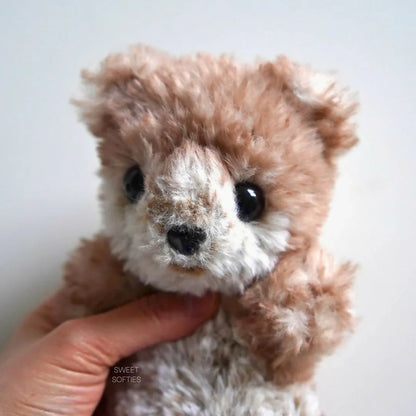 Faux Fur Otter Snuggler (Crochet)