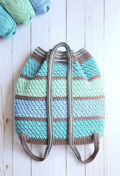 Color Wave Backpack (Crochet)