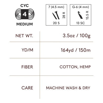 Cotton Hemp Yarn