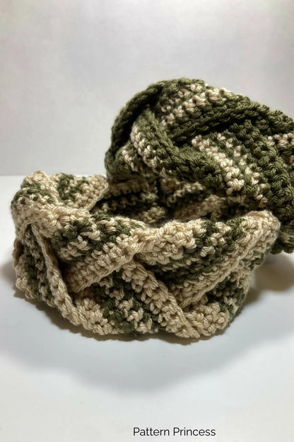 Quick & Easy Braided Headband (Crochet)