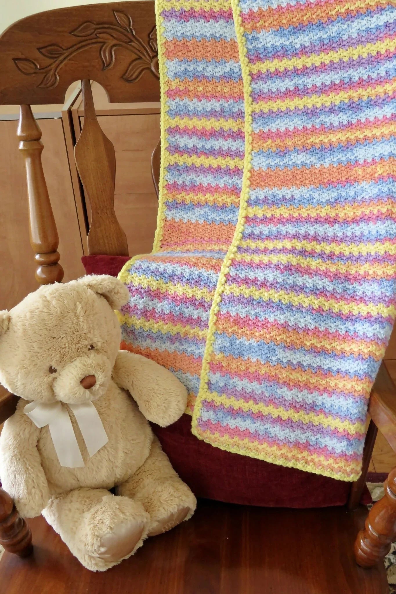 Parfait Dreams Baby Blanket (Crochet)