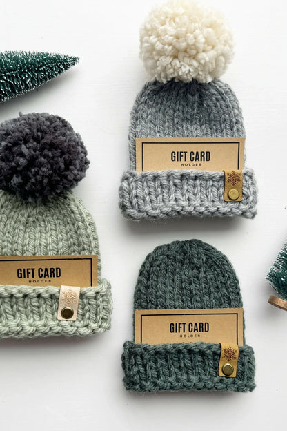 Tidings Gift Card Holder (Knit)