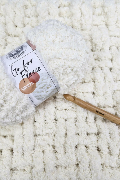 Marshmallow Hug Blanket (Crochet)