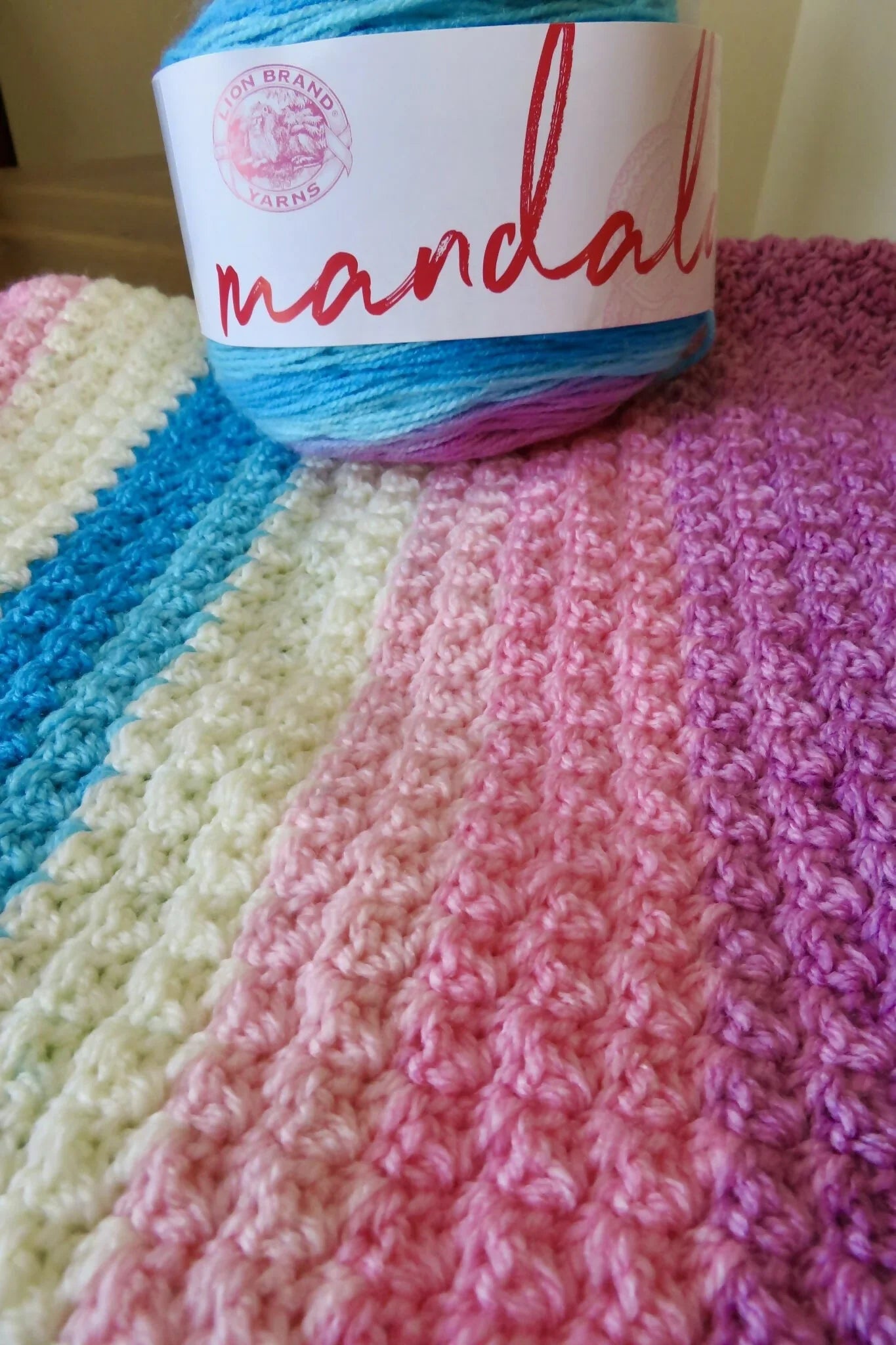 Mandala Afternoon Slumber Baby Blanket