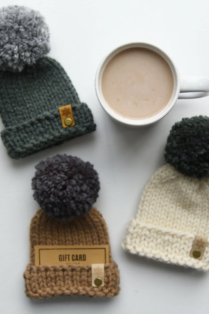 Tidings Gift Card Holder (Knit)